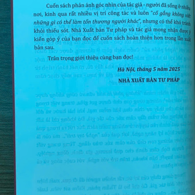 Chuyện nghề phán xử- những dòng chảy của ký ức