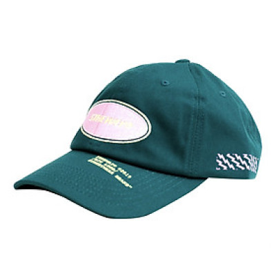 Nón Lưỡi Trai 5THEWAY Xanh Lá aka 5THEWAY /oval/ Unstructure Washed Dad Cap in STORM