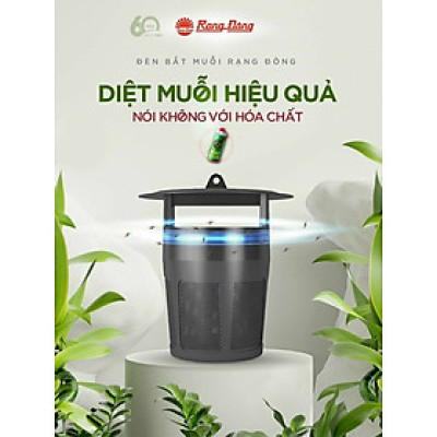 Đèn bắt muỗi thông minh Rạng Đông chính hãng Model: DBM01 5W tiện ích, hạn chế tiếng ồn, sản phẩm TOP của năm. Giá gốc tận xưởng
