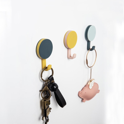 Móc Dán Tường Xoay 360 Độ Nhiều Màu Lựa Chọn, Móc Treo Tường Đa Năng, Sử Dụng Miếng Dán 3M Tiện Dụng Treo Đồ. TakyHome 2231