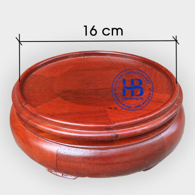 Đế bát hương 16cm (đồ thờ gỗ ,kê bát hương)