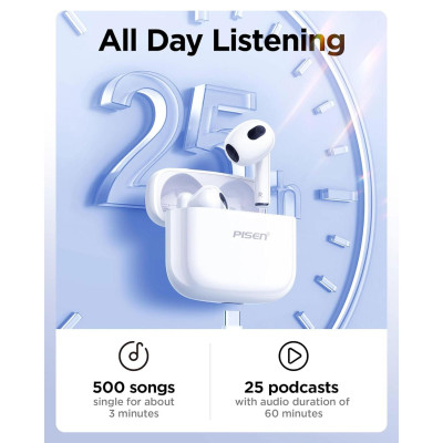 Tai Nghe Không Dây True Wireless - Pisen Buds P1