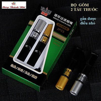 Tẩu Lọc Thuốc 2 Đầu Dùng Được Cả Loại Thông Thường Và Nhỏ FullBox Shop Thành Nhi