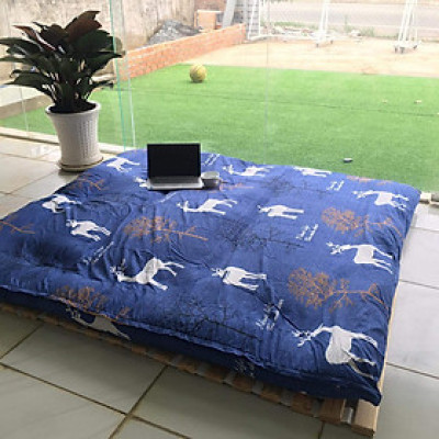 Nệm Bông xuất Nhật cao cấp - Topper nệm kích thước 1m2 x 2m, 1m4 x 2m, 1m6 x 2m, 1m8 x 2m