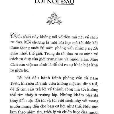 Suy Nghĩ Của Người Giàu