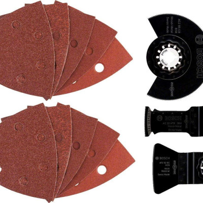 BỘ PHỤ KIỆN 13IN1 CHO MÁY CẮT ĐA NĂNG BOSCH 2608661694 - HÀNG CHÍNH HÃNG