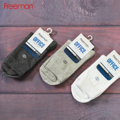 Combo 3 đôi Tất vớ dài, chất liệu cotton FREEMAN [SOF40...]