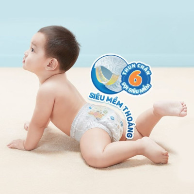 [Combo 2] Bỉm - Tã quần Moony Blue size XL Girl 38 miếng (Cho bé 12~22kg)
