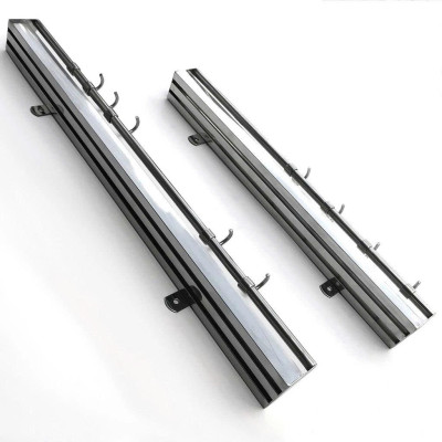 Vắt Dao Inox Cài Dao Treo Khăn Vật Dụng Nhà Bếp - Gắn tường đa năng dài 50cm