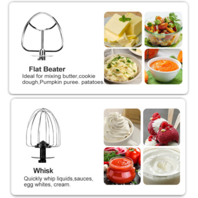 Máy trộn bột và đánh trứng phiên bản cao cấp 5 lít BM785LB thương hiệu BioloMix - HÀNG NHẬP KHẨU 