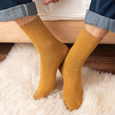 Combo 5 Đôi tất len Nam ấm áp dày dặn thoải mái