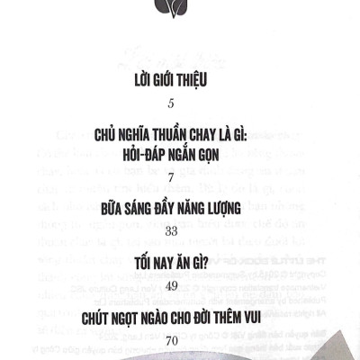 The Little Book Of The Veganism - Chủ Nghĩa Thuần Chay - VL 