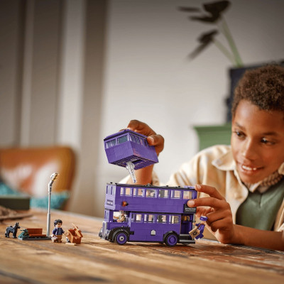 Đồ Chơi Lắp Ráp Cuộc Phiêu Lưu Xe Bus Hiệp Sĩ LEGO HARRY POTTER 76446 (499 chi tiết)