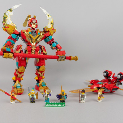 LEGO Monkie Kid 80045 Monkey King Ultra Mech Building (1.749 Miếng)