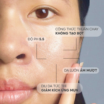 Combo sạch sâu Lalamos Nước tẩy trang 280ml + Sữa rửa mặt 280ml + Toner Kim Ngân Hoa 250ml