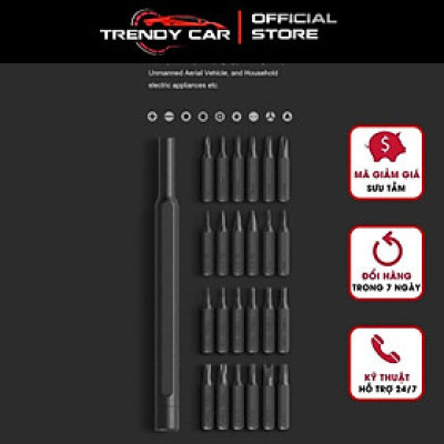 BỘ tua vit chất liệu thép từ tính cao cấp sửa chữa máy móc, điện tử cỡ nhỏ