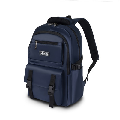 Balo học sinh chống nước tiện lợi Xbags Dark Blue Xb 3202