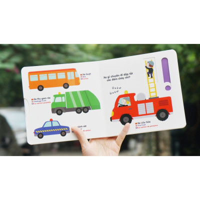 Sách Chuyển Động Thông Minh Đa Ngữ Việt - Anh - Pháp Khu Vườn Bí Mật