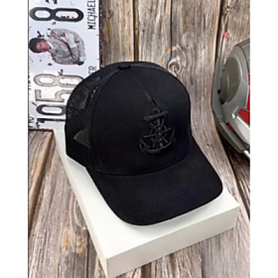 Nón kết, mũ lưỡi trai Unisex MỎ NEO vải Kaki đẹp phối lưới Form chuẩn (Ảnh thật)