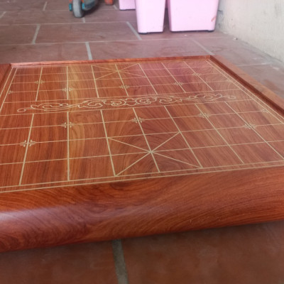 Bàn cờ tướng bằng gỗ hương đá víp kt 55×60×8cm 
