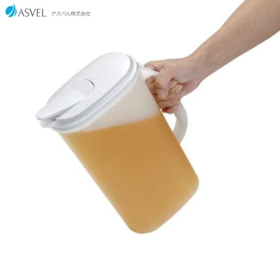 Bình đựng nước nắp khóa  2 chiều  Asvel Cool Square 2L/ 2.7L hàng nội địa Nhật Bản