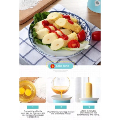 Siêu Ngon Với Máy Làm Trứnng Cuộn Tự Động – Bữa Sáng Nhanh Chóng, Hàng Cao Cấp Loại Tốt!