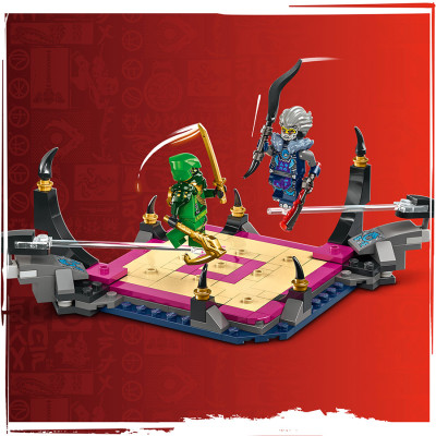 Đồ Chơi Lắp Ráp Tu Viện Bóng Tối Của Mặt Nạ Sói LEGO NINJAGO 71813 (1190 chi tiết)