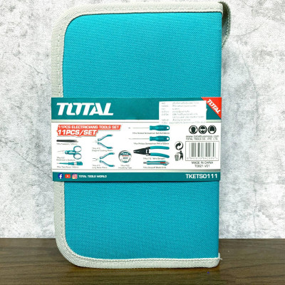 BỘ 11 CÔNG CỤ THỢ ĐIỆN TOTAL TKETS0111 - HÀNG CHÍNH HÃNG