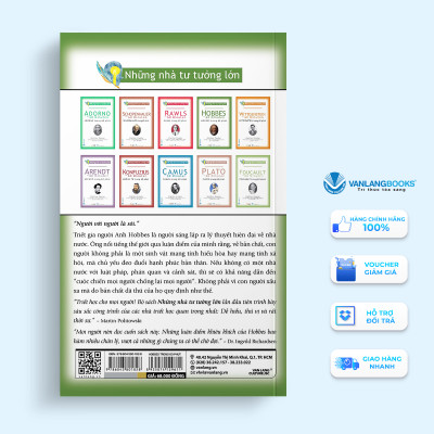 Những Nhà Tư Tưởng - Hobbes Trong 60 Phút - Vanlangbooks