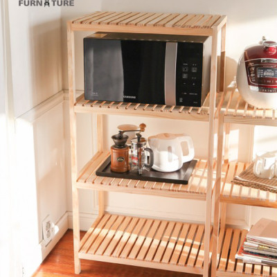 KỆ ĐỂ LÒ VI SÓNG 4 TẦNG HÀN QUỐC - OVEN RACK 4F