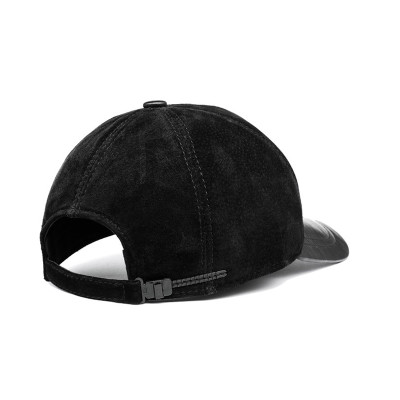 Mũ/ Nón lưỡi trai nam da cừu phối da lộn BHY1981