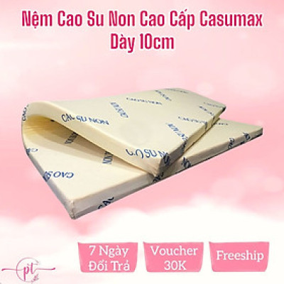 Nệm Cao Su Non American Dày 10cm Thẳng Hoặc Gấp 3 Đủ Size 