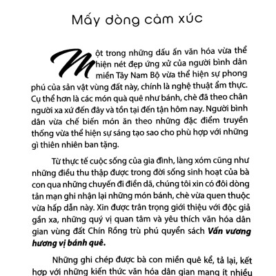 Vấn Vương Hương Vị Bánh Quê