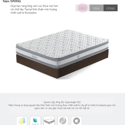 Nệm Swing 1.2m Jang In 1301600001-03
