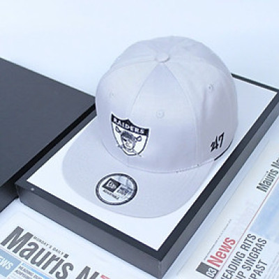 Nón hiphop, mũ snapback Raider phối vải kaki form chuẩn thời trang cao cấp