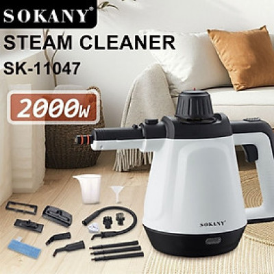 Máy làm sạch bằng hơi nước SOKANY SK-11047 công suất mạnh mẽ 2000W, nhiệt độ cao, áp suất lớn, dùng cho nhà bếp, gia đình - HÀNG CHÍNH HÃNG - DELIYA