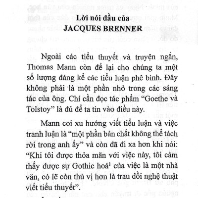 Sự Tương Đồng Giữa Goethe Và Tolstoy