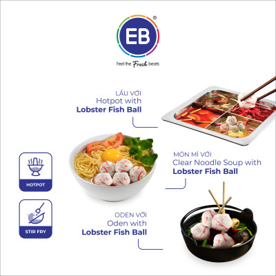 TÔM HÙM VIÊN 500GR _ LOBSTER FISH BALL 500GR