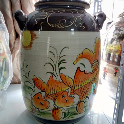 Hũ đựng rượu gạo Bát Tràng loại 20L