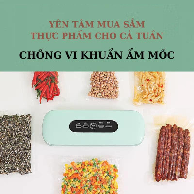 MÁY HÚT CHÂN KHÔNG KÈM HÀN MIỆNG TÚI, TẶNG KÈM 10 TÚI HÚT, AN TOÀN KHI SỬ DỤNG HÀNG CHÍNH HÃNG