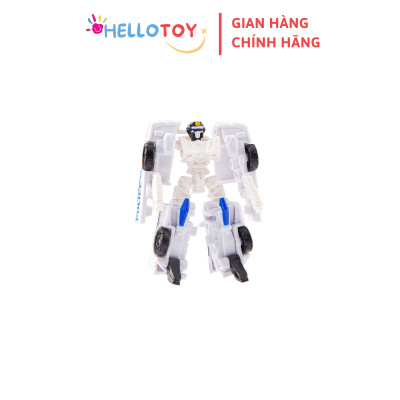 Đồ Chơi Mô Hình Lắp Ráp Xe Hơi Biến Hình HELLO CARBOT Mini Fron Police