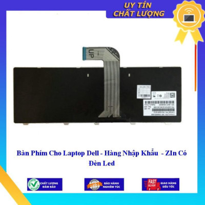 Bàn Phím Cho Laptop Dell N4110- Có Đèn Led  - Hàng Nhập Khẩu New Seal