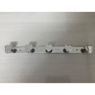 Móc treo đồ hình trái tim Inox 304 siêu xịn sò