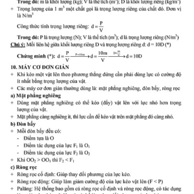 100 Đề Kiểm Tra Vật Lý 6