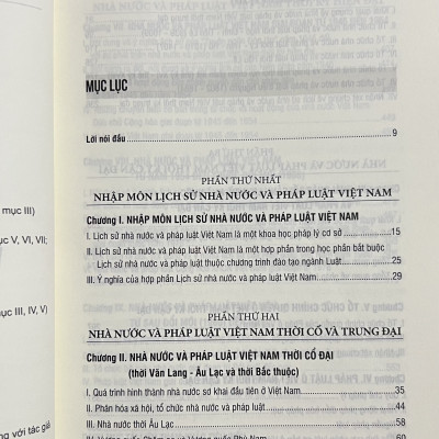 Sách Giáo Trình Lịch Sử Nhà Nước Và Pháp Luật Việt Nam
