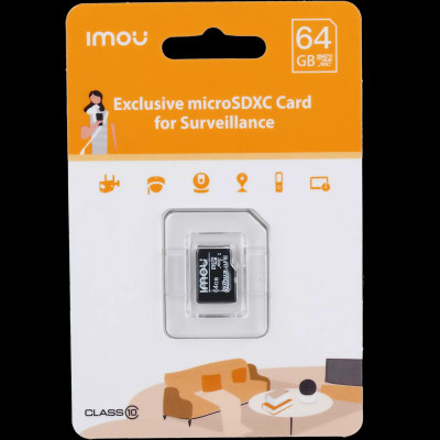 Thẻ Nhớ IMOU Micro SD 64Gb/32Gb cho Camera - Hàng Chính Hãng