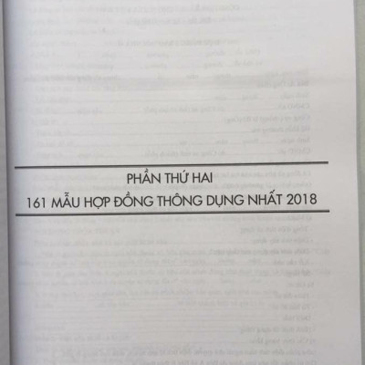 Cẩm Nang Soạn Thảo, Ký Kết Và Thực Hiện Hợp Đồng Dân Sự, Kinh Tế, Lao Động Với Các Mẫu Hợp Đồng Thông Dụng Nhất 2018