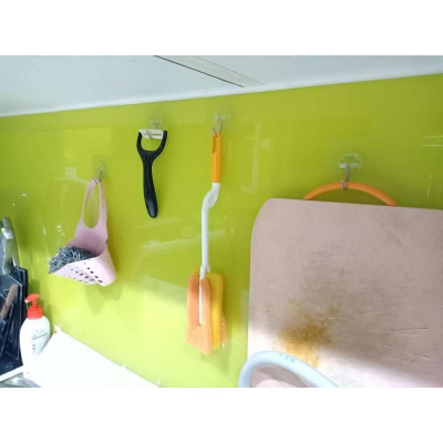 10 Móc Dính Tường Trong Suốt, Dán Tường Siêu Chắc, Giá Rẻ, Treo Đồ Trong Gia Đình Tiện Dụng. TakyHome 2213Set10