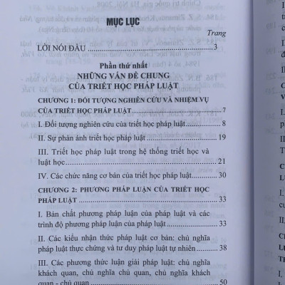 Triết học pháp luật- lịch sử và chức năng phương pháp luận