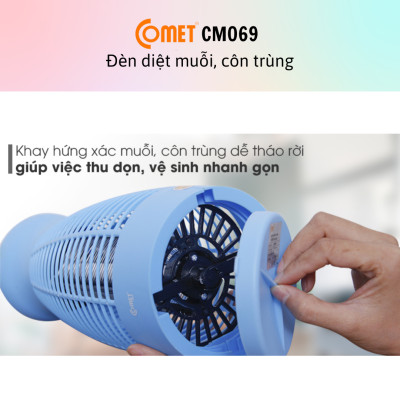 Đèn Diệt Muỗi Comet CM069 6W - Hàng Chính Hãng